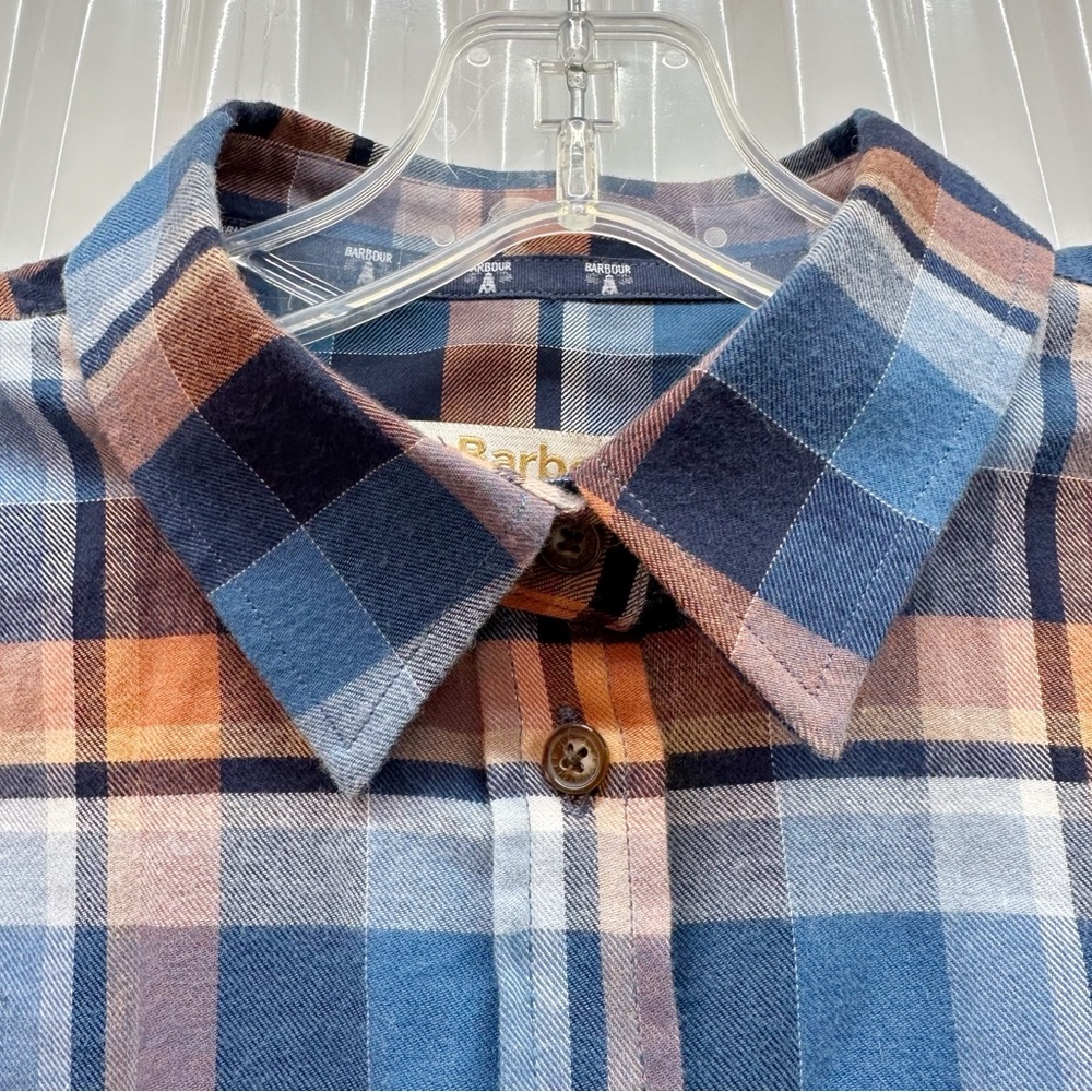 BARBOUR ICEFIELD PLAID BUTTON DOWN SHIRT - Picture 6 of 11